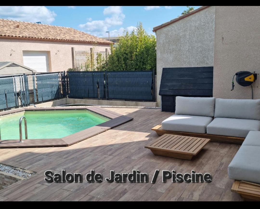 Maison 8 Couchages Clim, Plage A Pied, Petite Piscine Port-la-Nouvelle Exterior foto